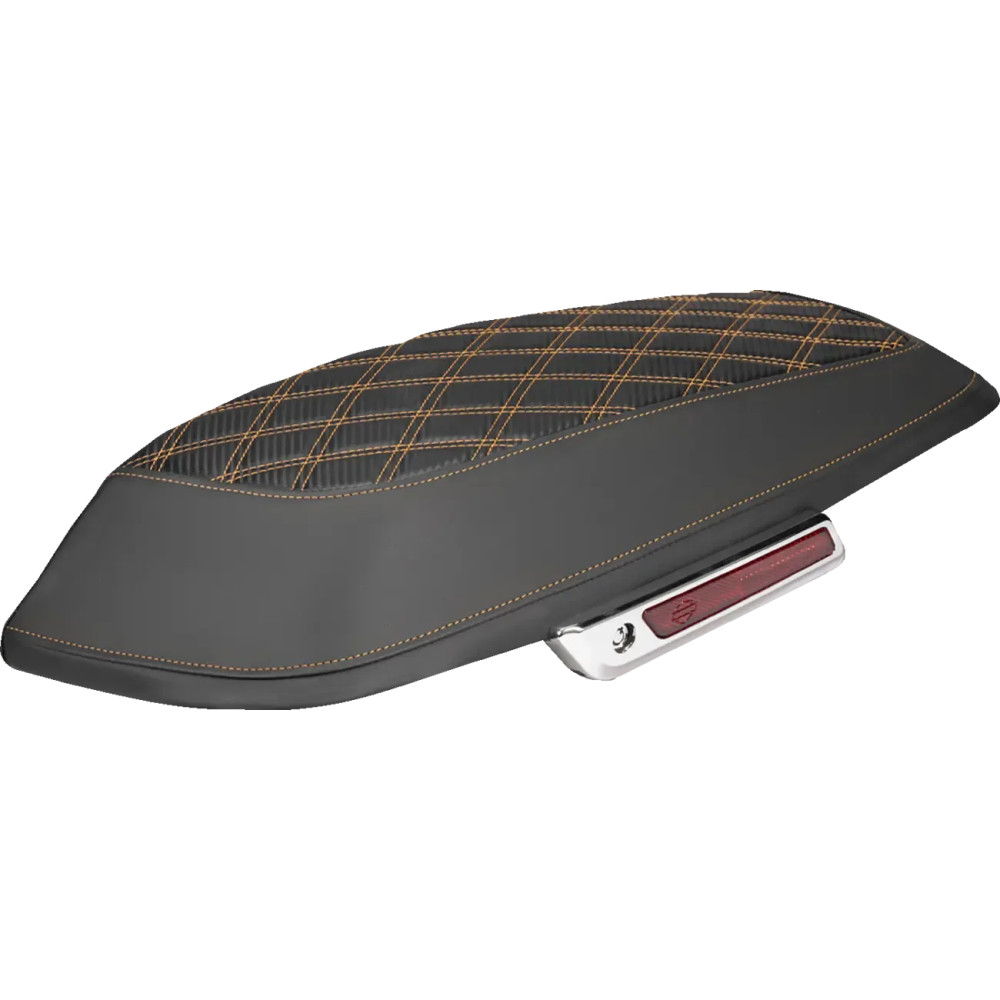 Saddlebag Lid Covers — Black, Pair