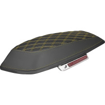 Saddlebag Lid Covers — Black, Pair
