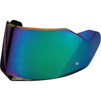 Talon Helmet Shield — Rainbow, One Size