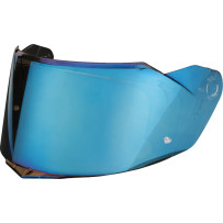 Talon Helmet Shield — Blue, One Size