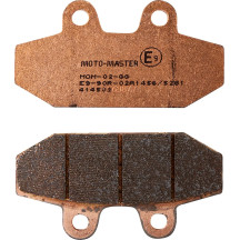 RoadPro Sintered Metal Brake Pads — 81.9 mm x 41.2 mm x 9.9 mm, Set of 2