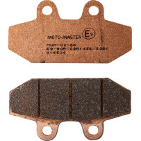 RoadPro Sintered Metal Brake Pads — 81.9 mm x 41.2 mm x 9.9 mm, Set of 2