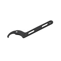 Adjustable C Hook Wrench — Adjustable, Self-Locking, Black