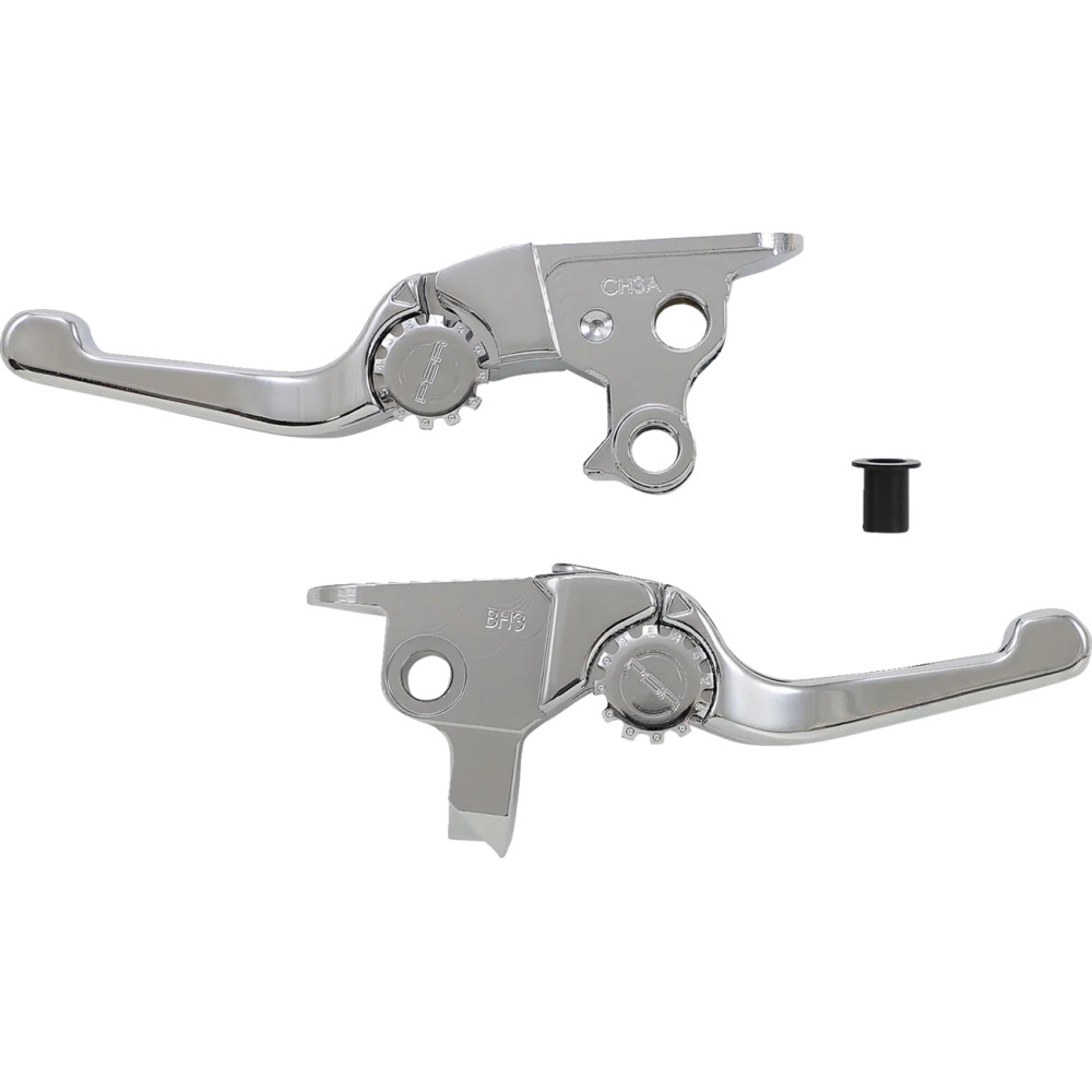 Anthem Shorty Lever Set — Short style, Brake & Clutch, Chrome