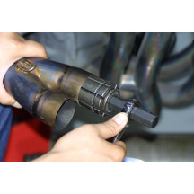 Tailpipe Expander — 29-44 mm, Steel, Black