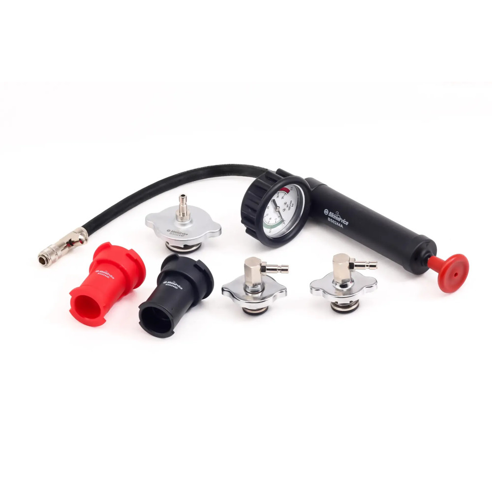Cooling System and Radiator Pressure Tester Kit — Metric, Set
