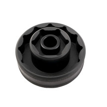 Wheel Nut Impact Socket — 55mm bi-hex, 30mm single hex, 1/2" drive