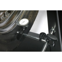Wheel Turning and Balancing Stand — 455 mm, 370 mm, Black, Silver