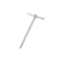 T-Handle Hex Wrench — 12mm Hex x 320mm, Silver