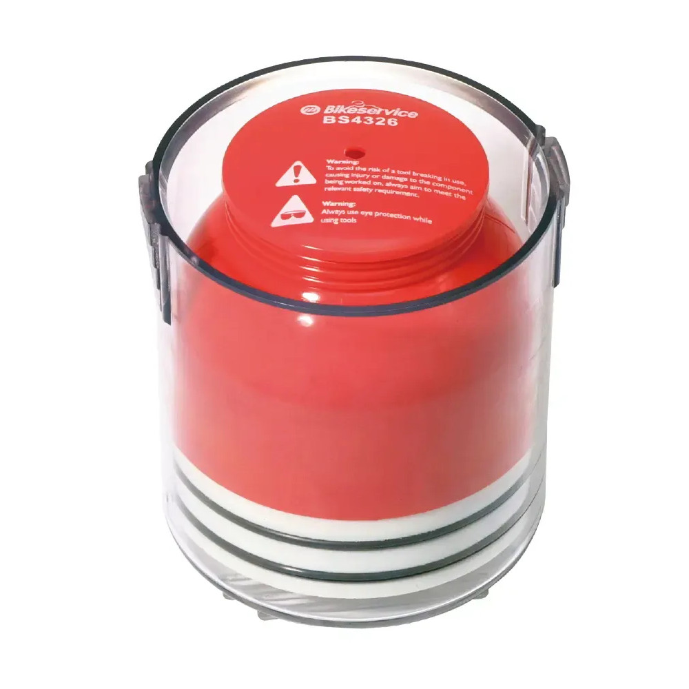 Bearing Packer Portable — Adjustable, Reusable, Clear, Orange
