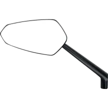 Ascent Pro Mirror — Black, Matte, Hexagon