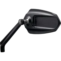 Ascent Pro Mirror — Black, Matte, Hexagon