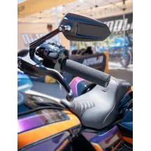 Ascent Pro Mirror — Black, Matte, Hexagon