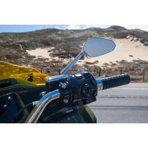 Ascent Pro Mirror — Chrome, Hexagon, Screw-In