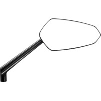 Ascent Pro Mirror — Black, Matte, Hexagon, Screw-In