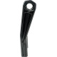Elevadores Ascent Pro — 25,5 cm rise, 32 mm clamp, 38,1 mm pullback, negro brillo