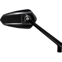 Ascent Pro Mirror — Black Gloss, Hexagon, Screw-In