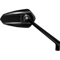 Ascent Pro Mirror — Black Gloss, Hexagon, Screw-In