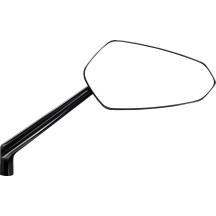 Ascent Pro Mirror — Black Gloss, Hexagon, Screw-In