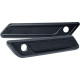 Cubiertas para cierre de maleta lateral — Negro, anodizado, aluminio billet