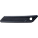 Cubiertas para cierre de maleta lateral — Negro, anodizado, aluminio billet