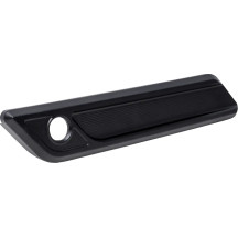 Saddlebag Latch Covers — Black, Anodized, Billet Aluminum