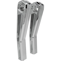 Ascent Pro Risers — 1-1/4" clamp, 1-1/2" pullback, 10" rise