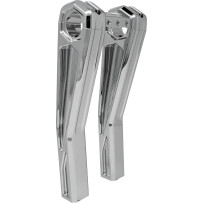 Ascent Pro Risers — 1-1/4" clamp, 1-1/2" pullback, 10" rise