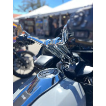 Ascent Pro Risers — 1-1/4" clamp, 1-1/2" pullback, 10" rise