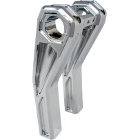 Ascent Pro Risers — 8" Rise, 1-1/4" Clamp, 1-1/2" Pullback