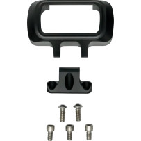 Digital Gauge Bezel Kit for Ascent Pro Riser — Black, Anodized