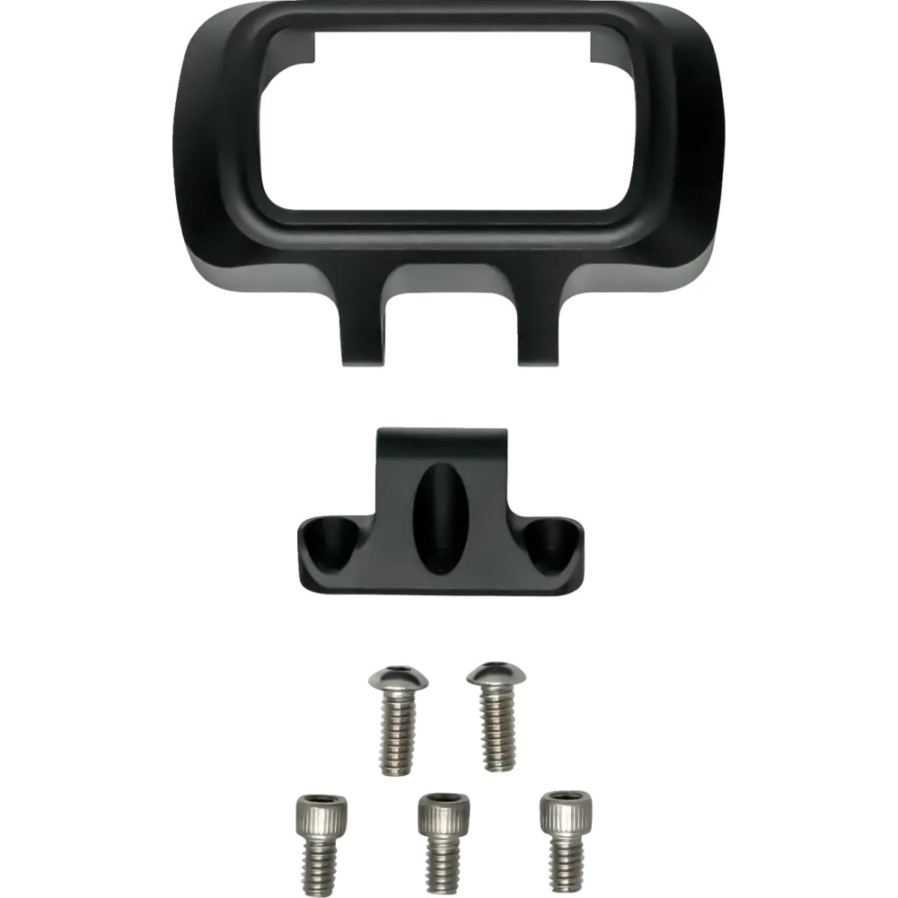 Digital Gauge Bezel Kit for Ascent Pro Riser — Black, Anodized