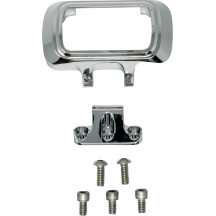 Digital Gauge Bezel Kit for Ascent Pro Riser — Chrome, Billet Aluminum