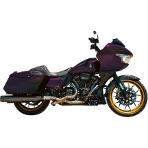 Saddlebag Latch Covers — Black Gloss, Billet Aluminum, Pair