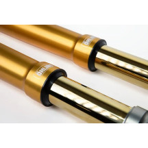 OHLINS Fork Assembly for CVO Road/Street Glide — Front, Pair, Gold