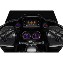 HD-03X | TFT Gauge Set — Black, 95 mm, 70 mm, 51 mm