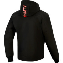 Chaqueta Radium Tech — 2XL, Negro/Rojo, ajuste atlético