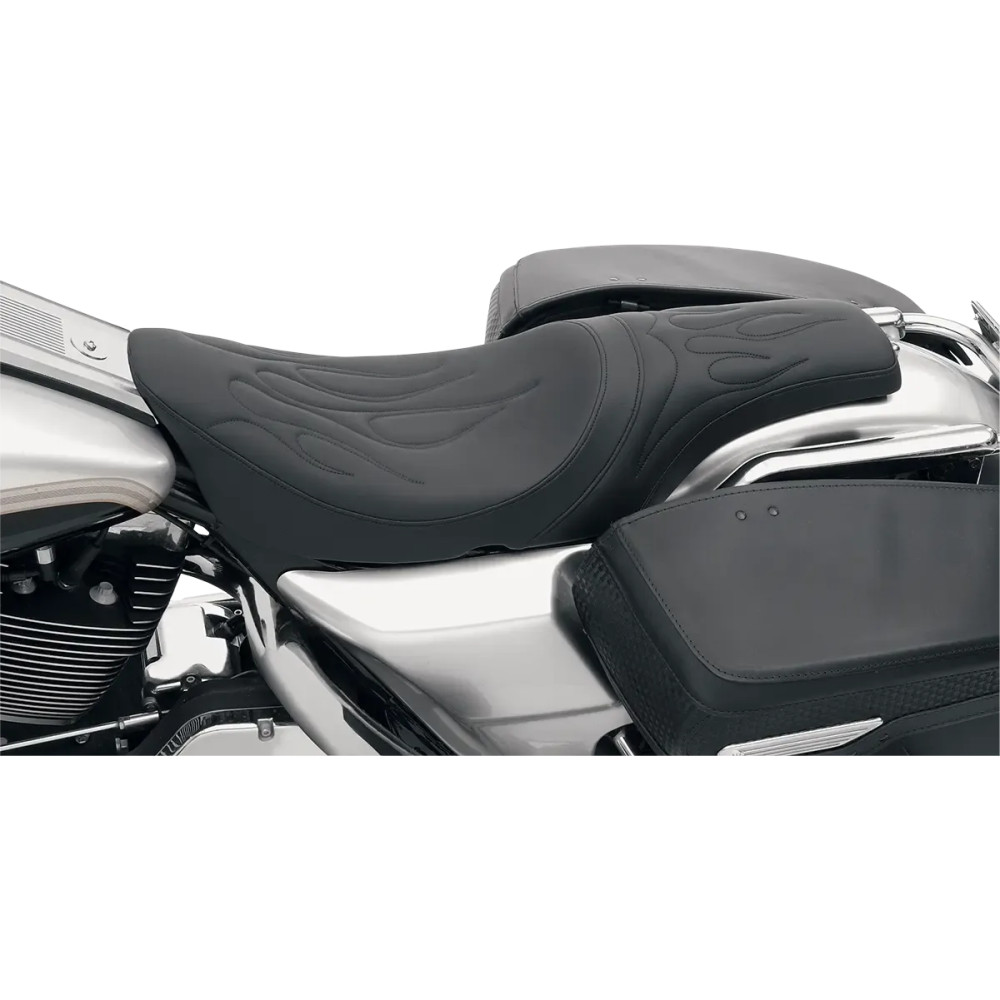 Predator Seat — Black, 32" overall, fits Drag and most H-D sissy bars