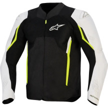 Chaqueta de aire AST v3 — 3XL, negro/amarillo flúor/plata