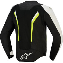 Chaqueta AST v3 Air — 2XL, negro/amarillo flúor/plata