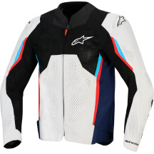 Chaqueta AST v3 Air — 4XL, plata, negro, rojo brillante, azul