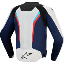 Chaqueta AST v3 Air — 4XL, plata, negro, rojo brillante, azul