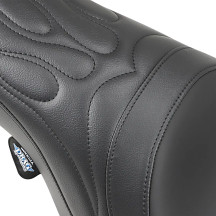 Predator Seat — 16" x 10", lowers rider 3/4", fits Drag & most H-D sissy bars