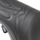 Predator Seat — 16" x 10", lowers rider 3/4", fits Drag & most H-D sissy bars