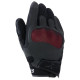 Mogress Airflow Gloves — L, Dark Red, Black