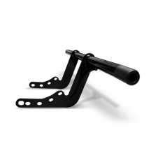 Motorcycle Crash Bar — Black, Aluminum, Bolt-On