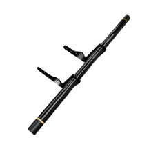 Motorcycle Crash Bar — Black, Aluminum, Bolt-On