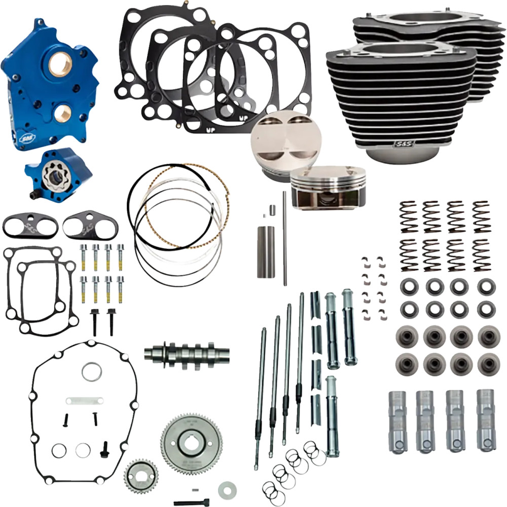 124" Power Package — 124", 11.1:1, Gear Drive, Wrinkle Black