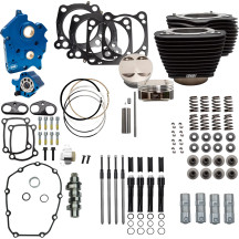 124" Power Package — 124", 11.1:1, Chain Drive, Wrinkle Black