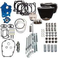 128" Power Package — 128", 11.1:1, Chain Drive, Wrinkle Black